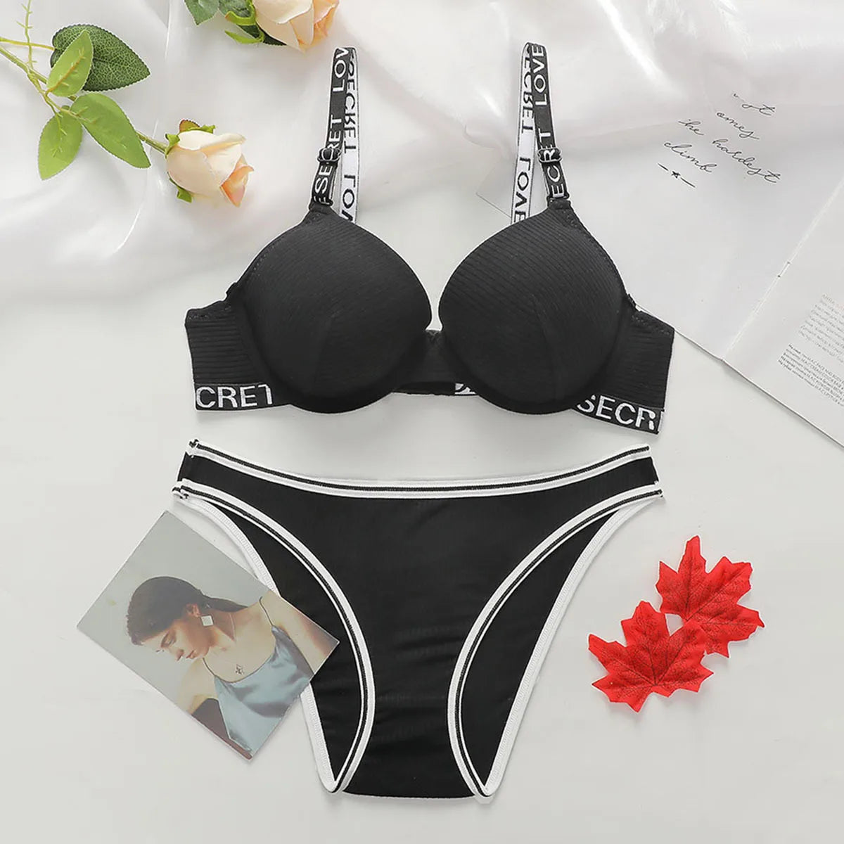 Lingerie Sexy Underwear Women's Hot Bra and Panties Set