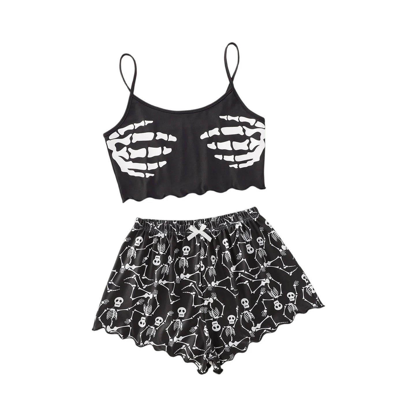 Halloween Pajamas 2-Piece Set Women's