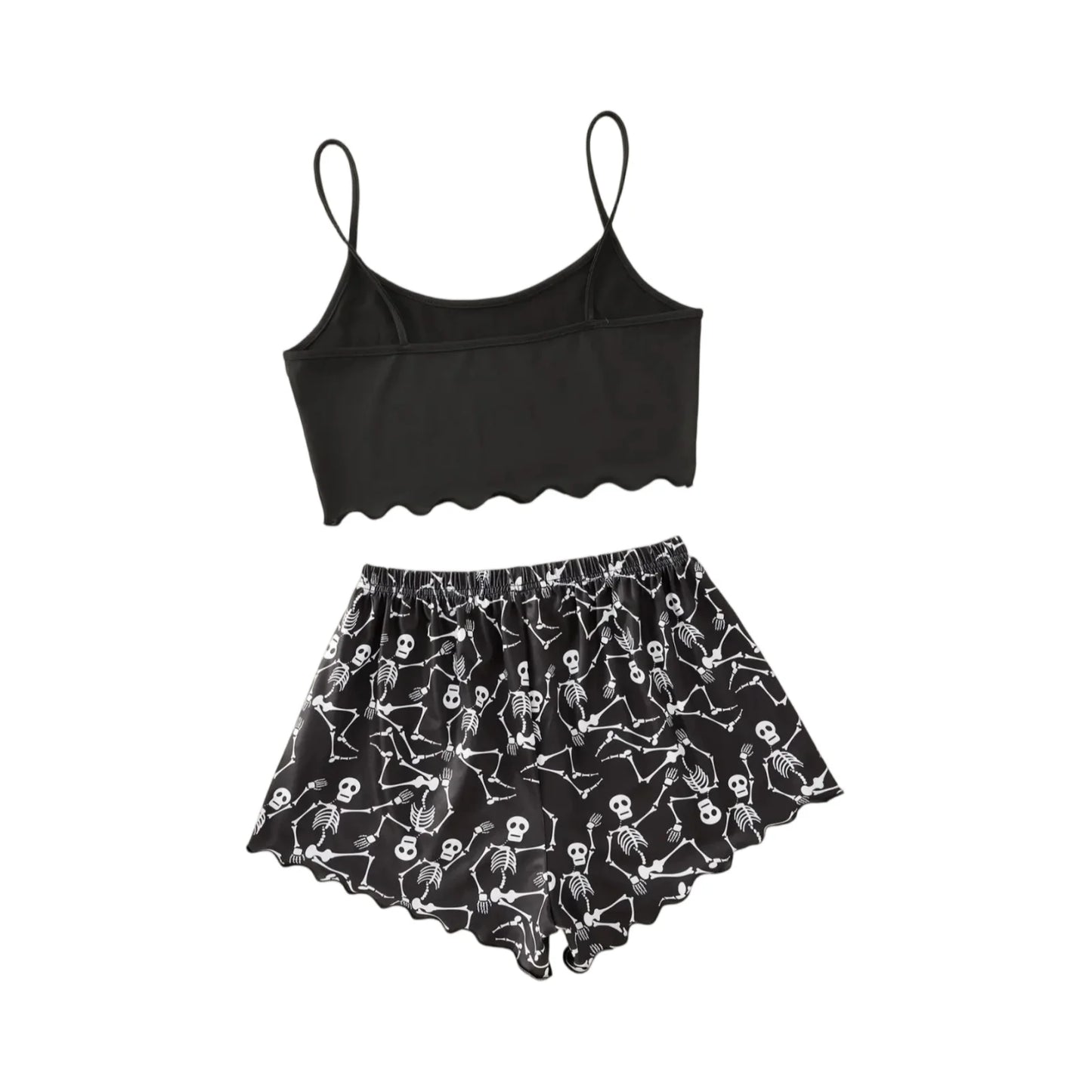 Halloween Pajamas 2-Piece Set Women's