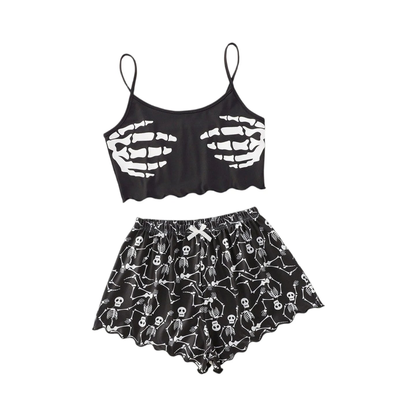 Halloween Pajamas 2-Piece Set Women's